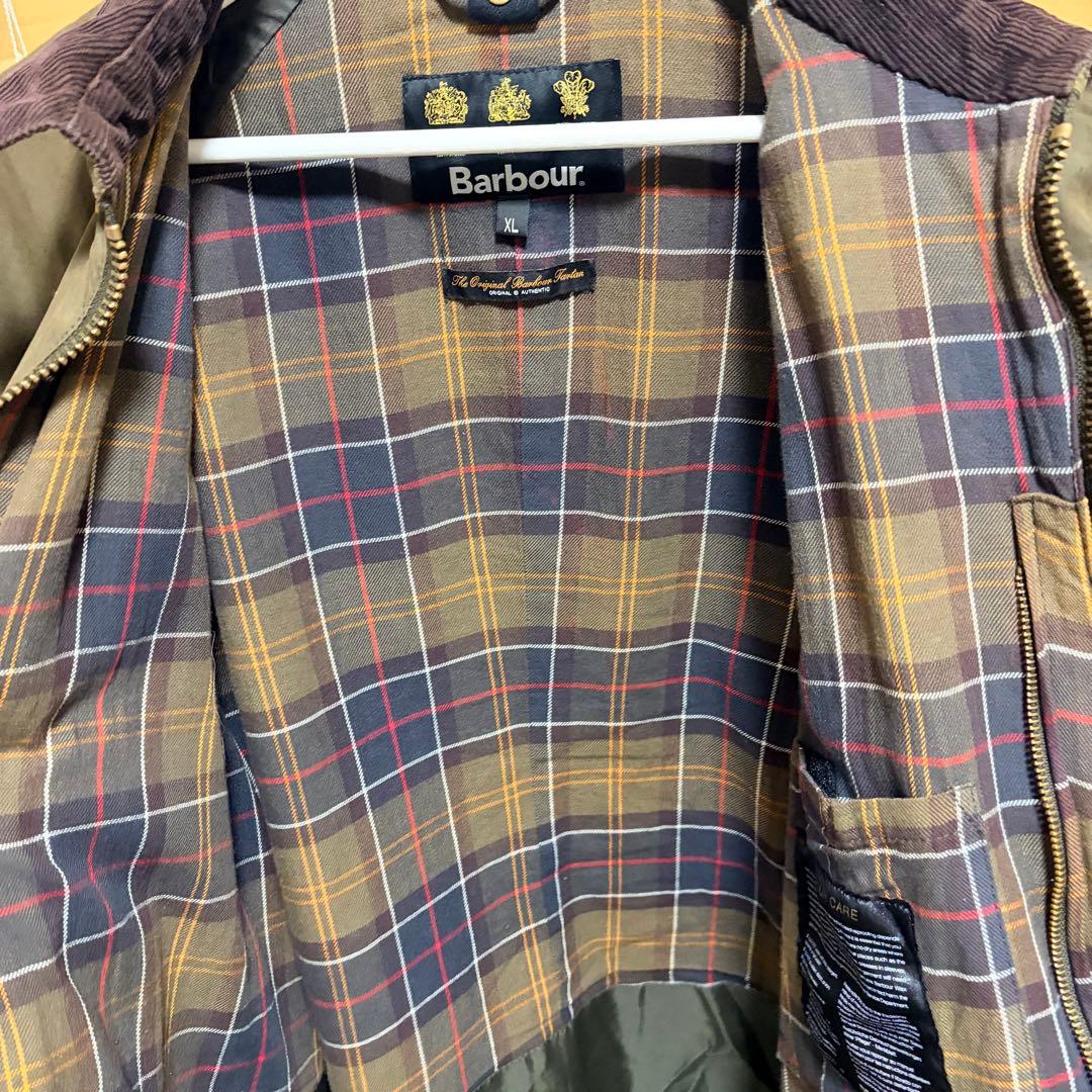 Barbour ASHBY オイルドジャケット ワックス ブラウン　メンズ XL