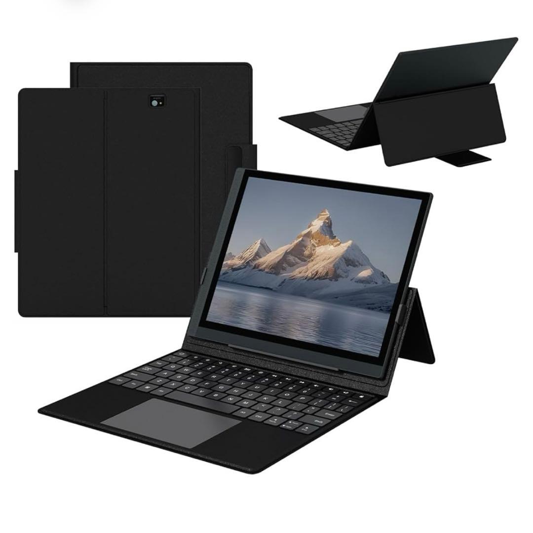 Bigme B1051 タブレット用のキーボード付きケース　ブラック