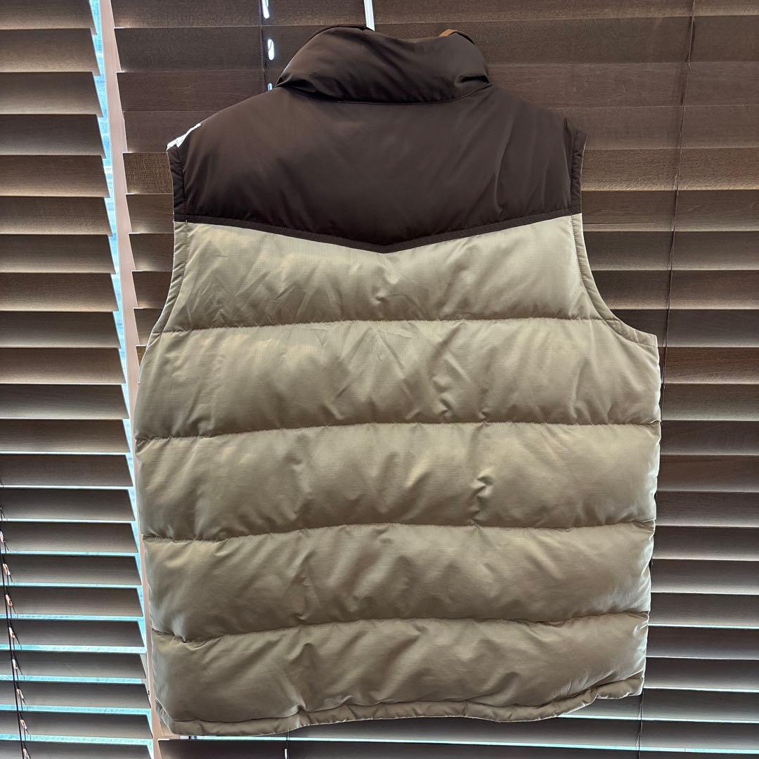 patagonia ダウンベスト Lサイズ ブラウン・ベージュ