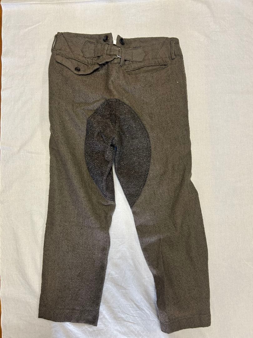 JUNYA WATANABE ジュンヤワタナベ　縮絨ウールパンツ