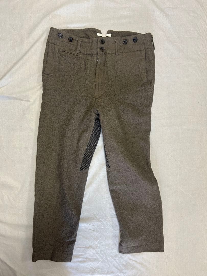 JUNYA WATANABE ジュンヤワタナベ　縮絨ウールパンツ