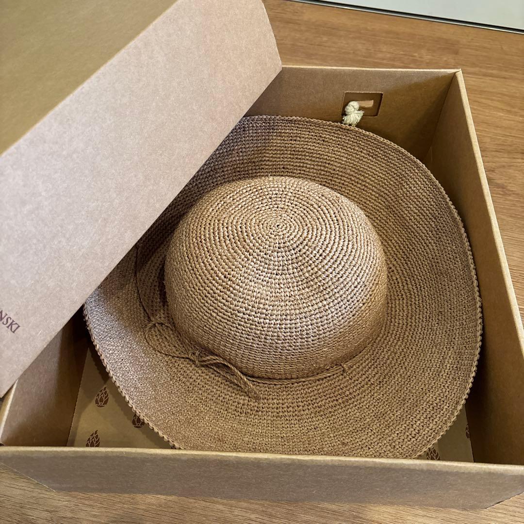 HELEN KAMINSKI ベージュ 麦わら帽子