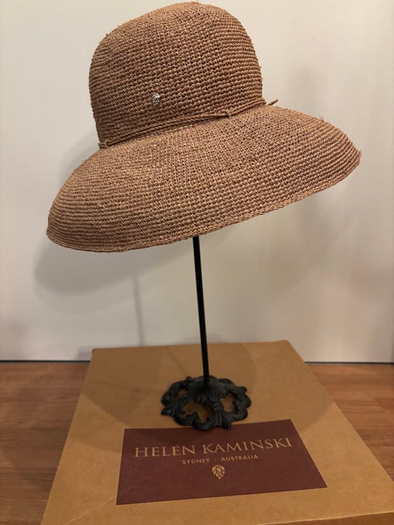 HELEN KAMINSKI ベージュ 麦わら帽子