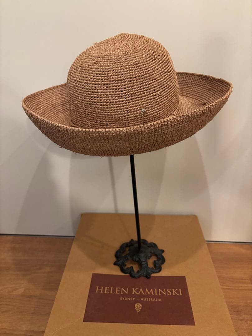 HELEN KAMINSKI ベージュ 麦わら帽子