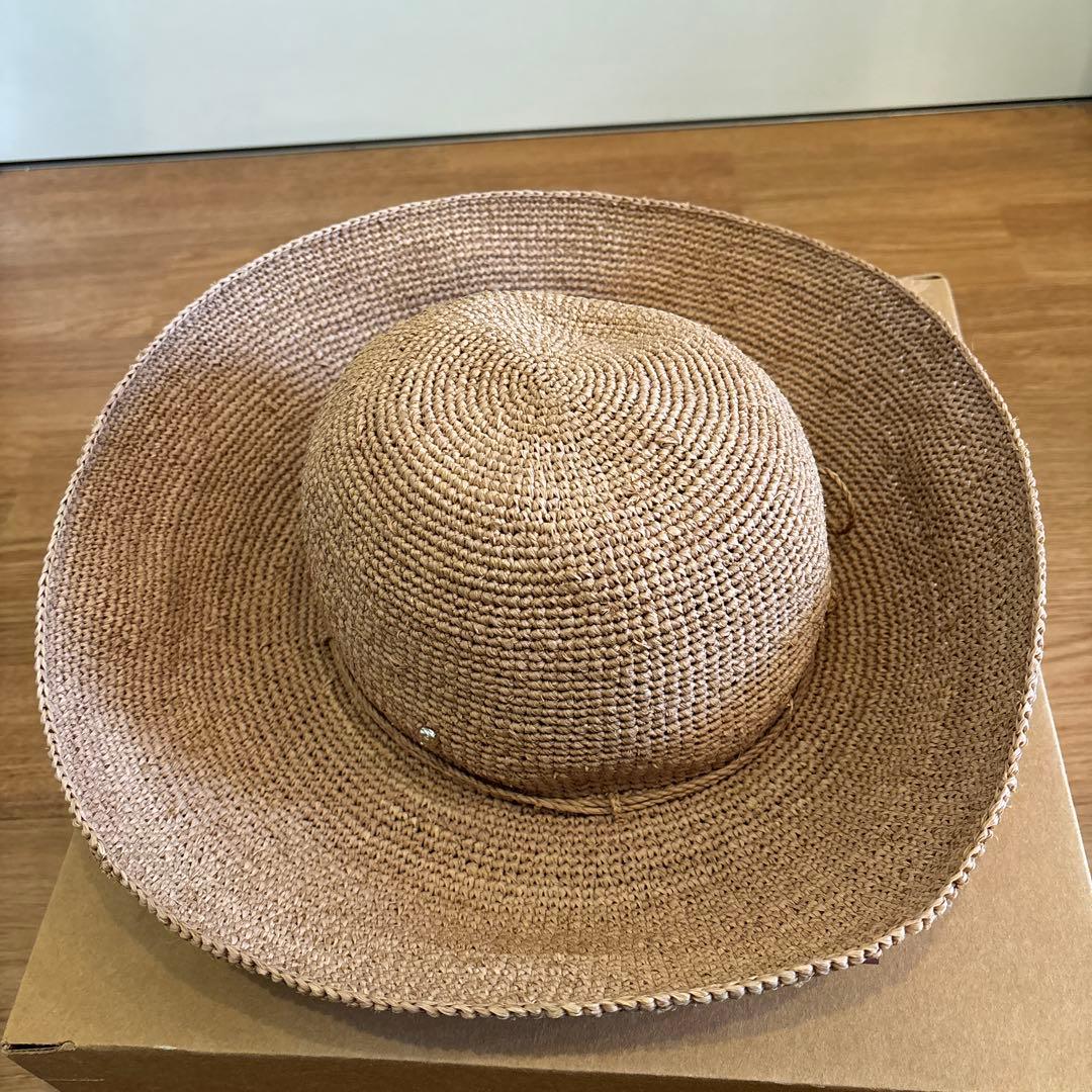 HELEN KAMINSKI ベージュ 麦わら帽子