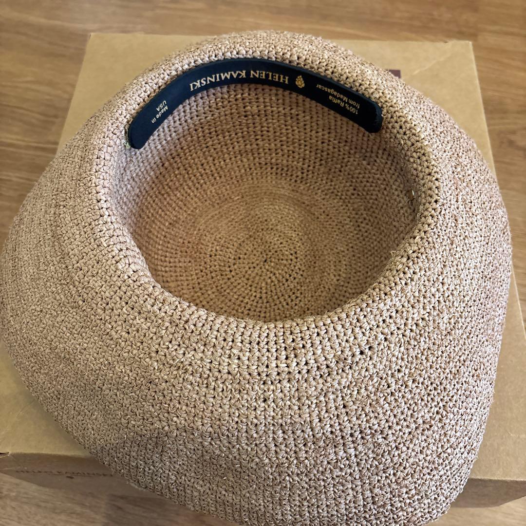 HELEN KAMINSKI ベージュ 麦わら帽子