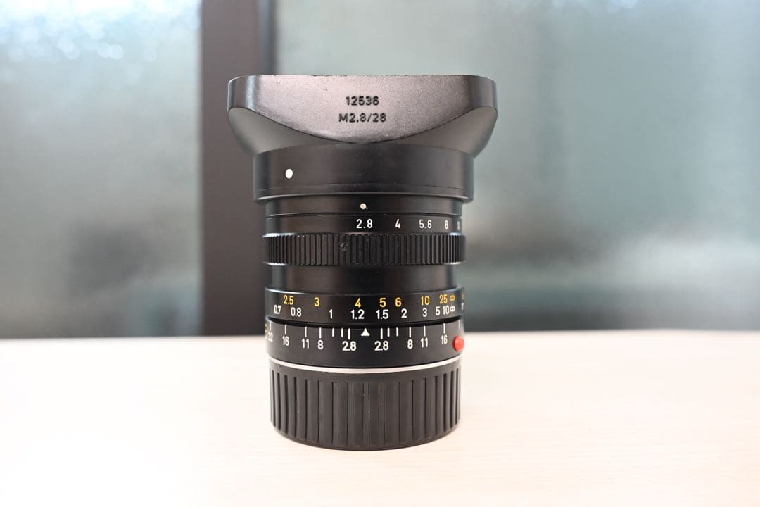 Leica ELMARIT-M 28mm f/2.8 単焦点レンズ
