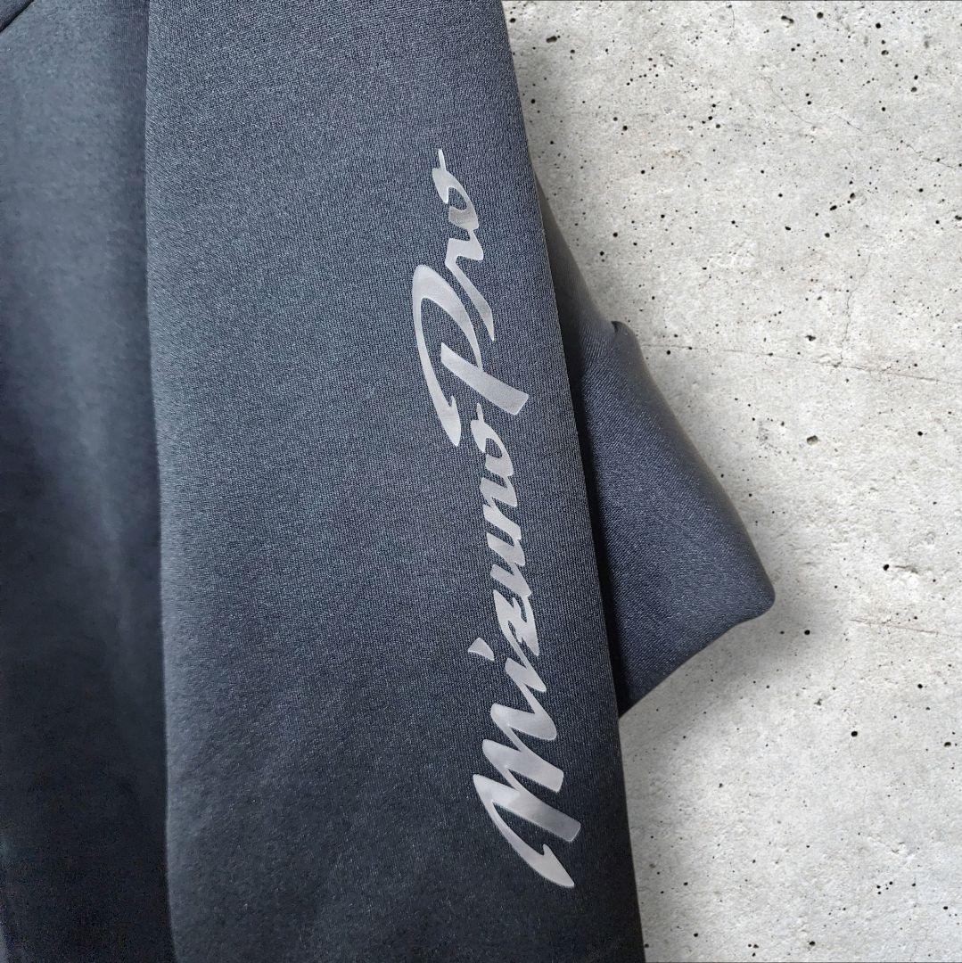 【新品未使用】ミズノプロ ストレッチスウェットフーディ ブラック Oサイズ