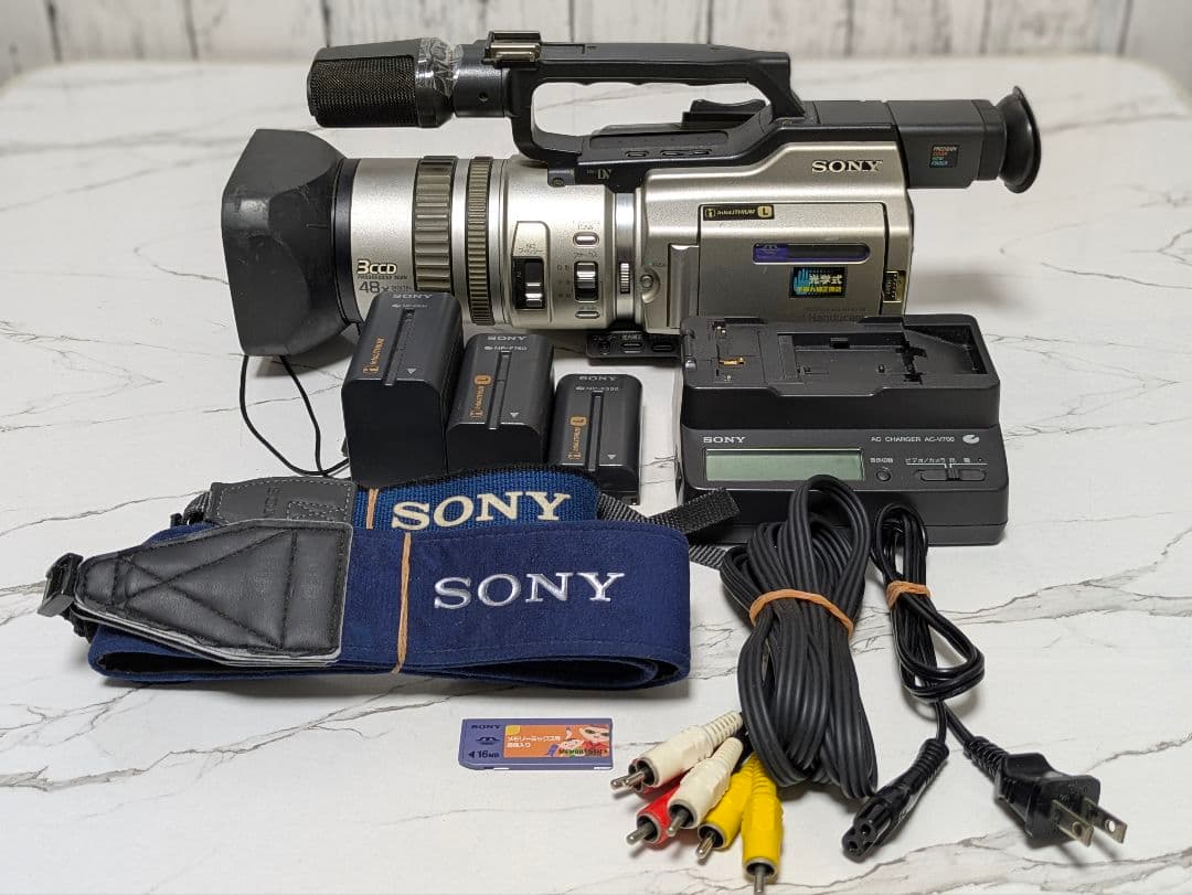 ② SONY　DCR-VX2000　MiniDV対応　動作品