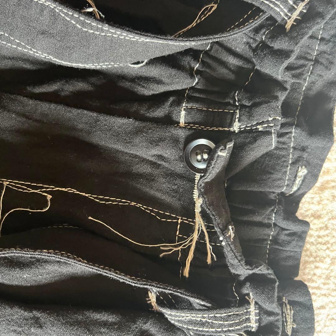 【美品】Y’s ランダムステッチハーフパンツ