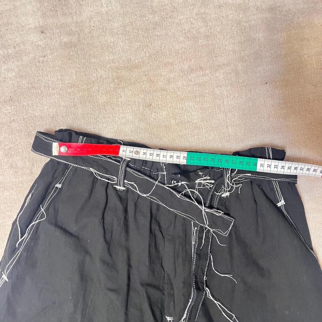 【美品】Y’s ランダムステッチハーフパンツ