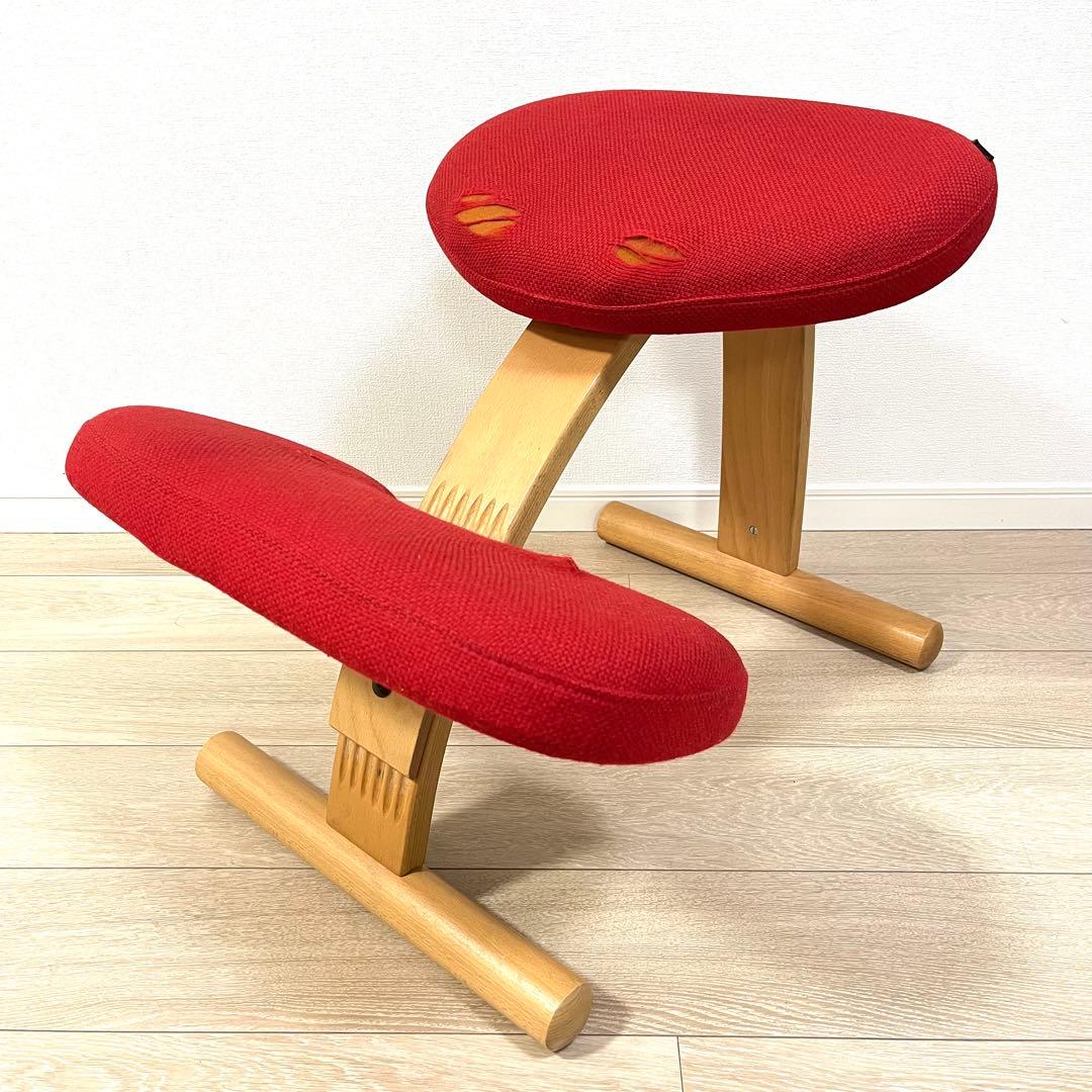 (て02)バランスイージー Rybo リボ社 バランスチェア 姿勢改善椅子