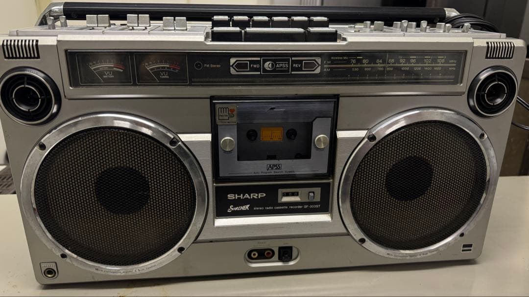SHARP ステレオラジオカセットレコーダー GF-303ST