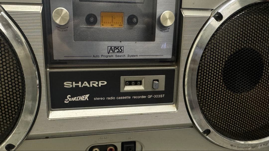 SHARP ステレオラジオカセットレコーダー GF-303ST
