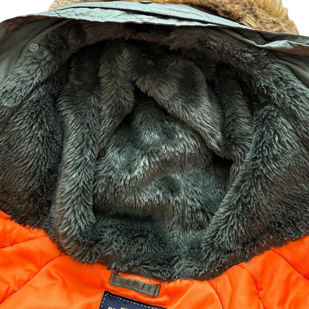 ALPHA INDUSTRIES N-3B フライトジャケット ミリタリー XL