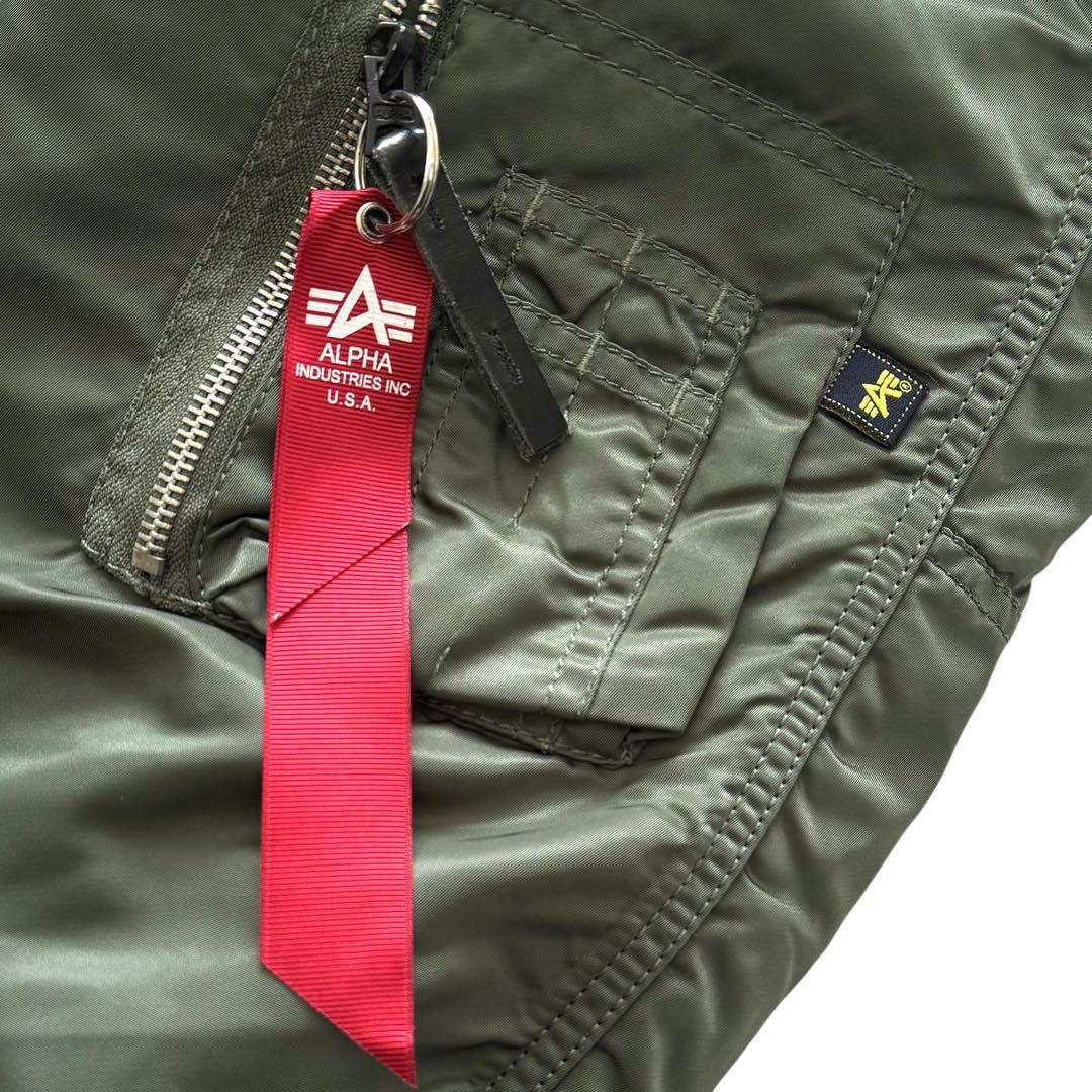 ALPHA INDUSTRIES N-3B フライトジャケット ミリタリー XL