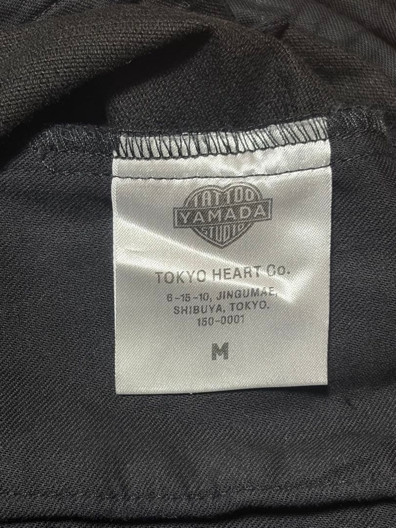 tattoo studio yamada コーデュロイパンツブラックMサイズ