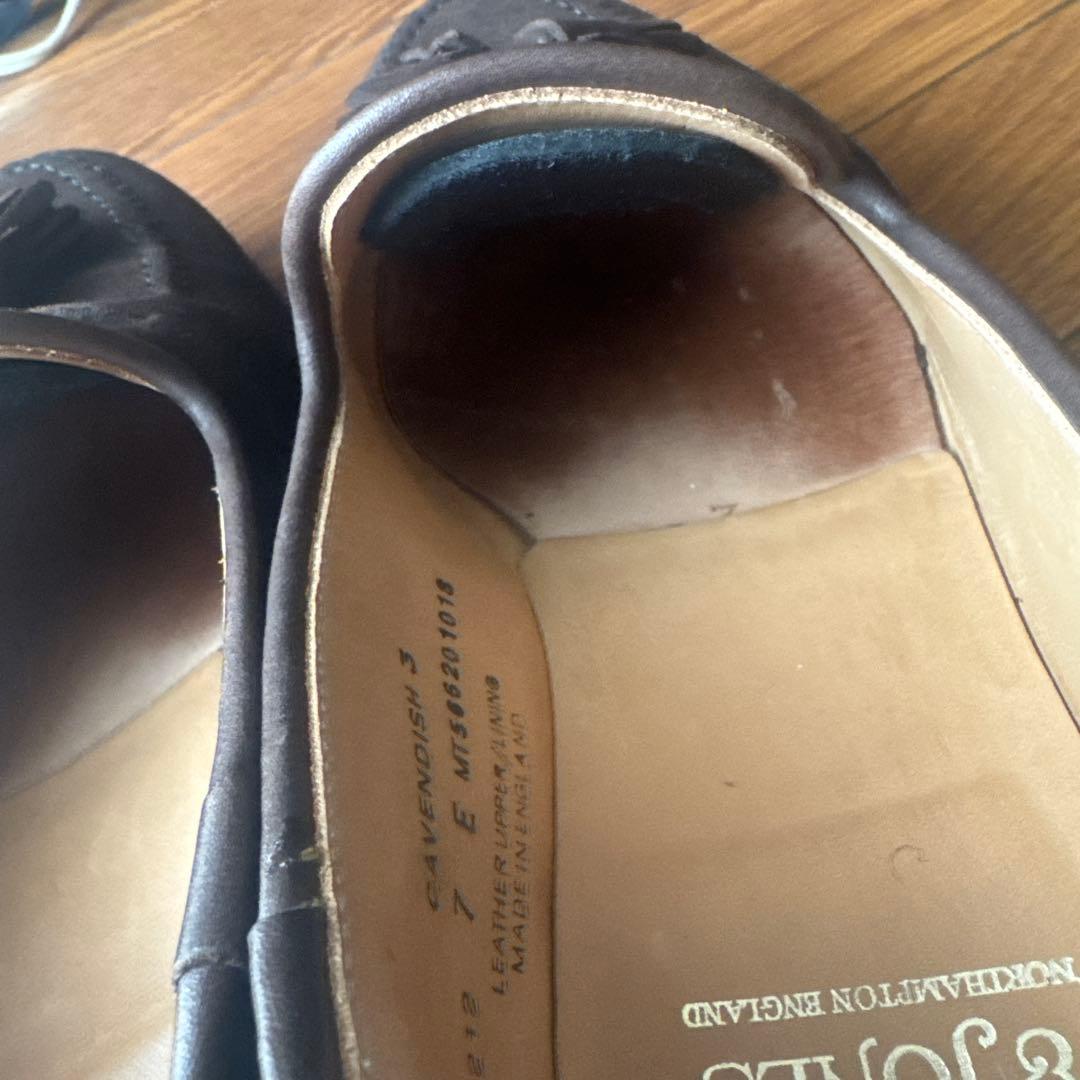 CROCKETT & JONES タッセルローファーキャベンディシュ3 スエード