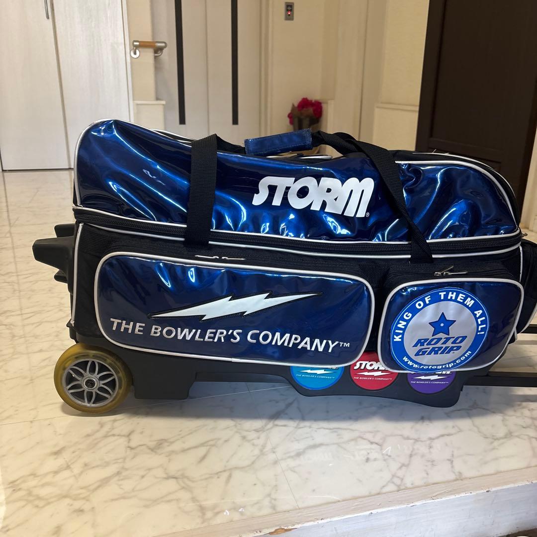 STORM ボウリング用トリプルバッグ キャリー付き
