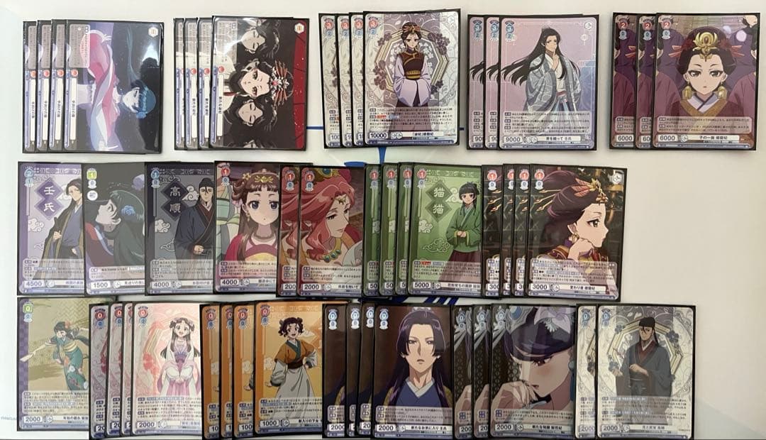 ヴァイスシュヴァルツブラウ　薬屋のひとりごと　デッキ　8扉