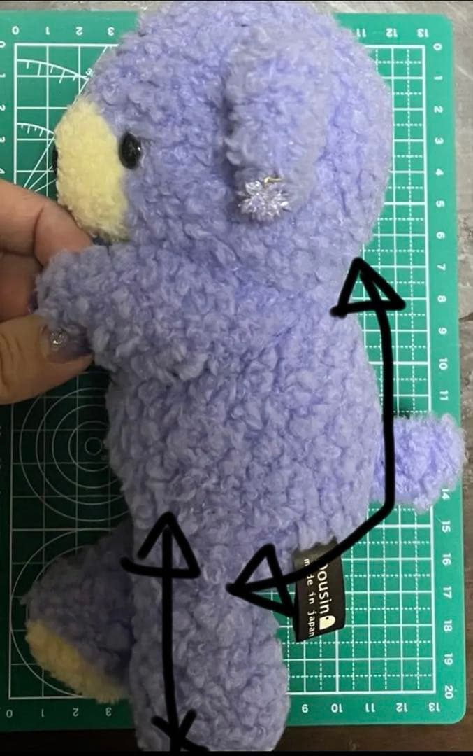 ゆな様ご相談　11月半ば ぬいぐるみコスチューム