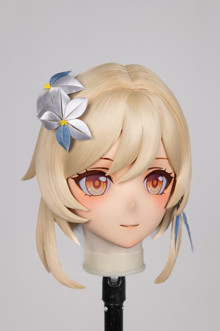 原神 蛍 鍵付 全頭面 着ぐるみ　マスク kigurumi コスプレ