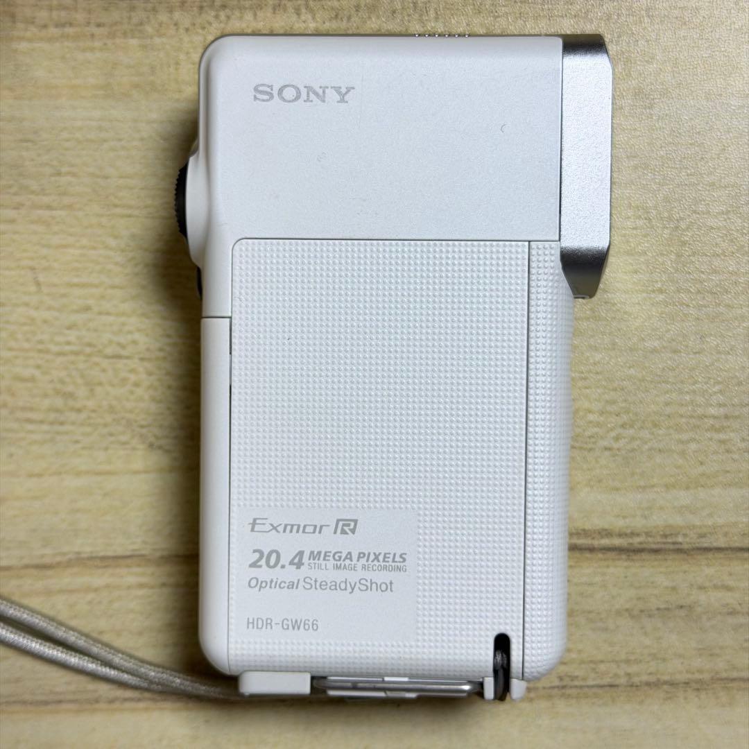 【SONY】ムービービデオカメラ ハンディカム HDR-GW66V 防水防振