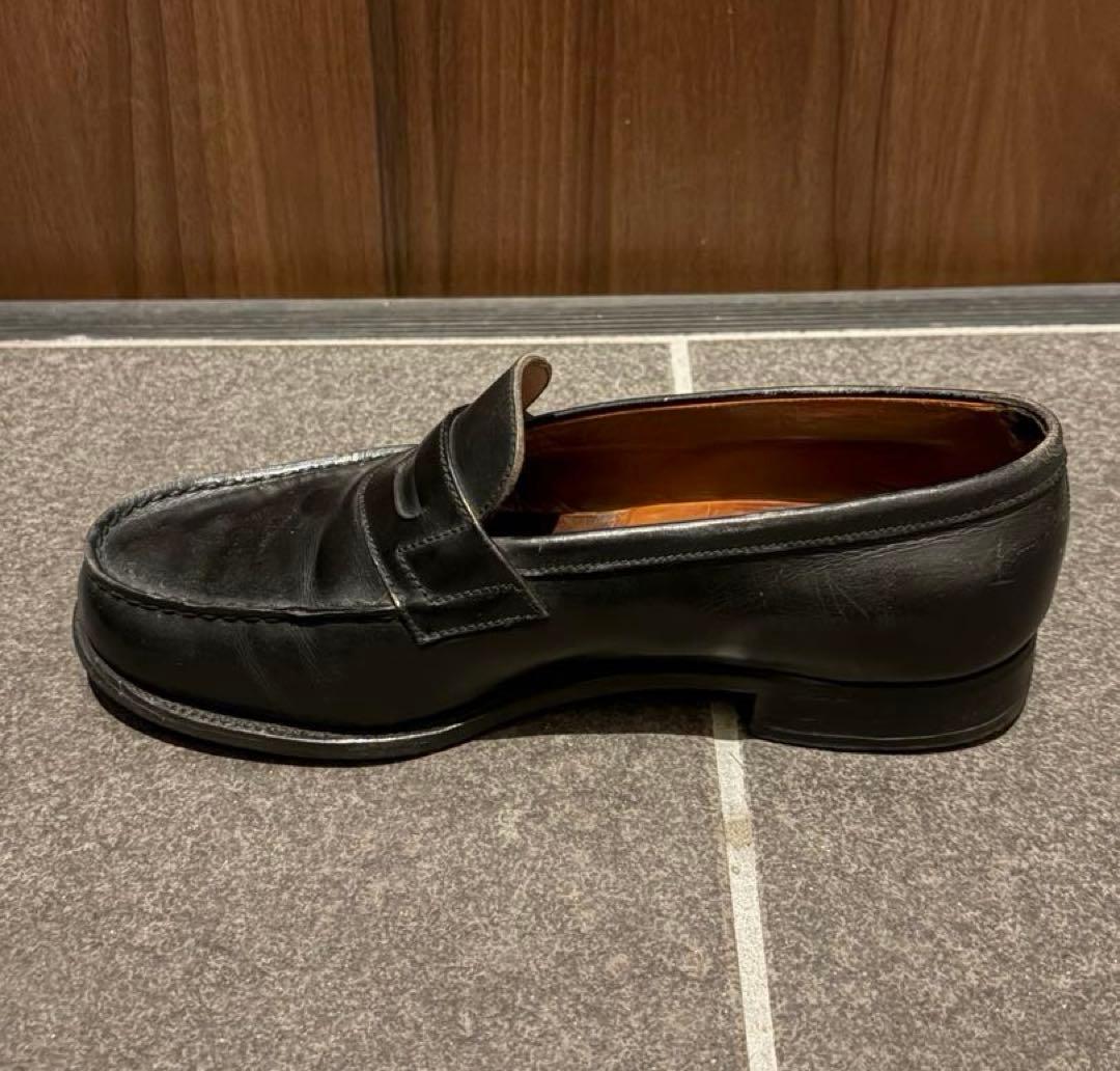 ジェイエムウエストン 180 シグニチャー ローファー本革 ブラック