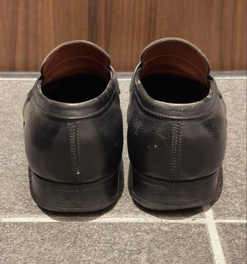 ジェイエムウエストン 180 シグニチャー ローファー本革 ブラック