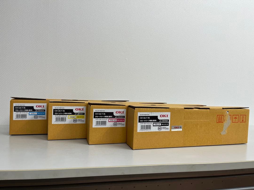 OKI C811dn-T-BL トナーカートリッジ 4色セット 純正品