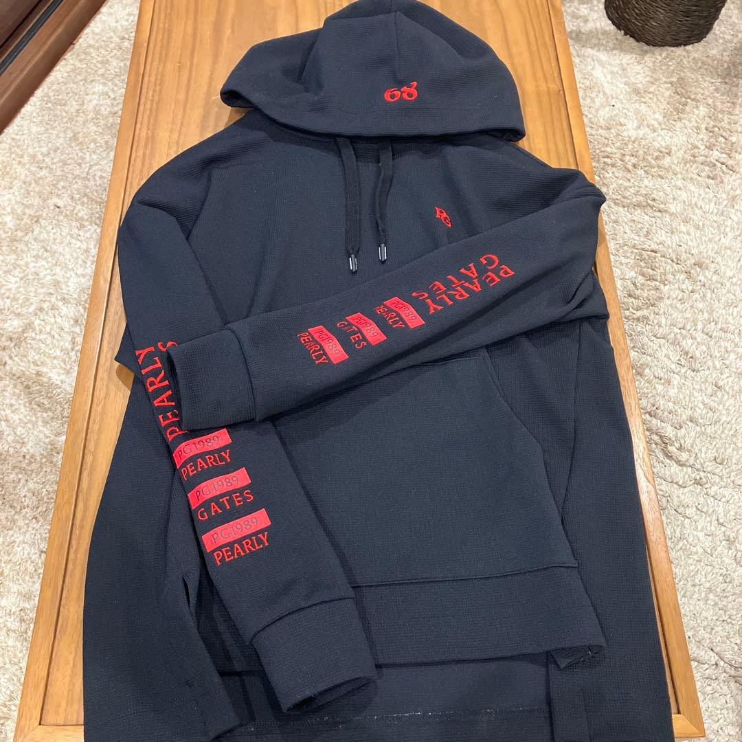 PEARLY GATES ネイビーパーカー　レディース　size 0