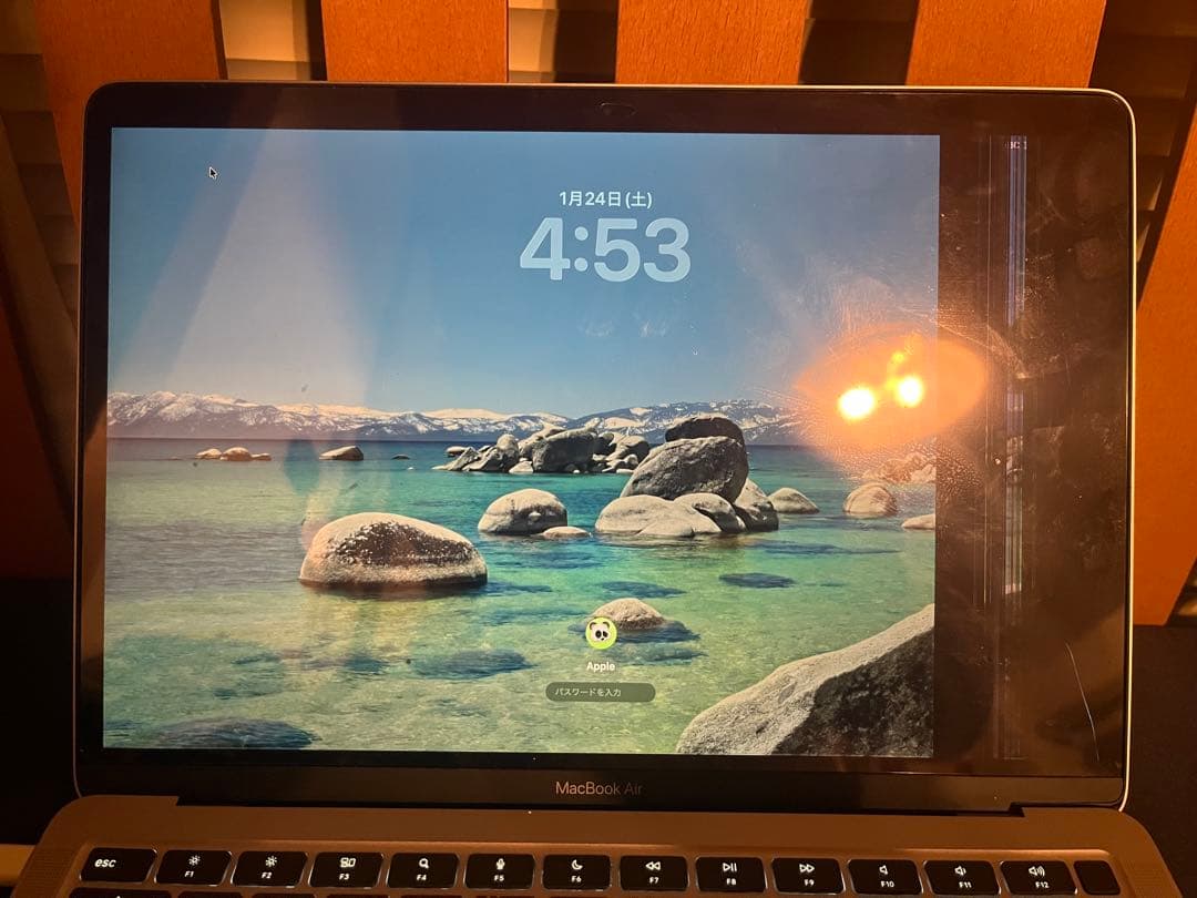バ*ナ様 Apple MacBook Air 本体　画面割れあり
