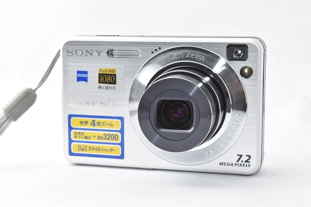 【元箱付】ソニー SONY Cyber-shot DSC-W120 シルバー
