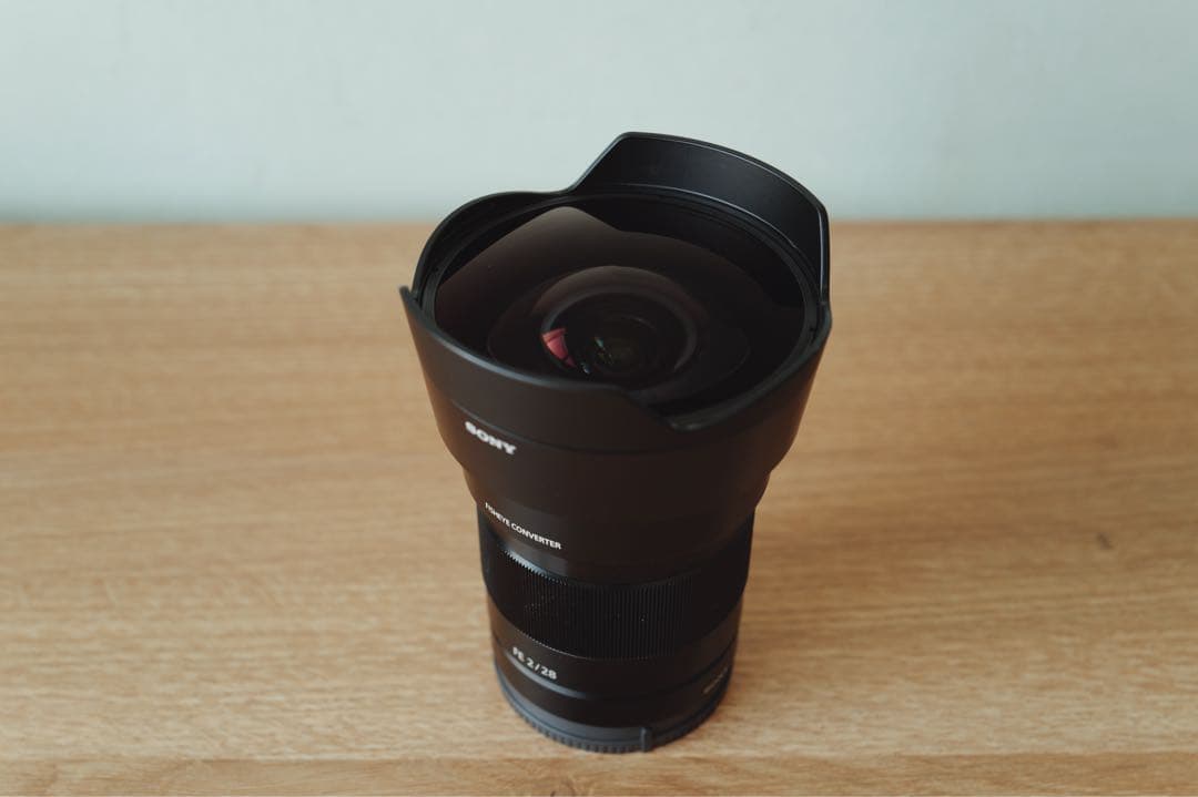 sony 魚眼コンバーター+ FE28mm F2