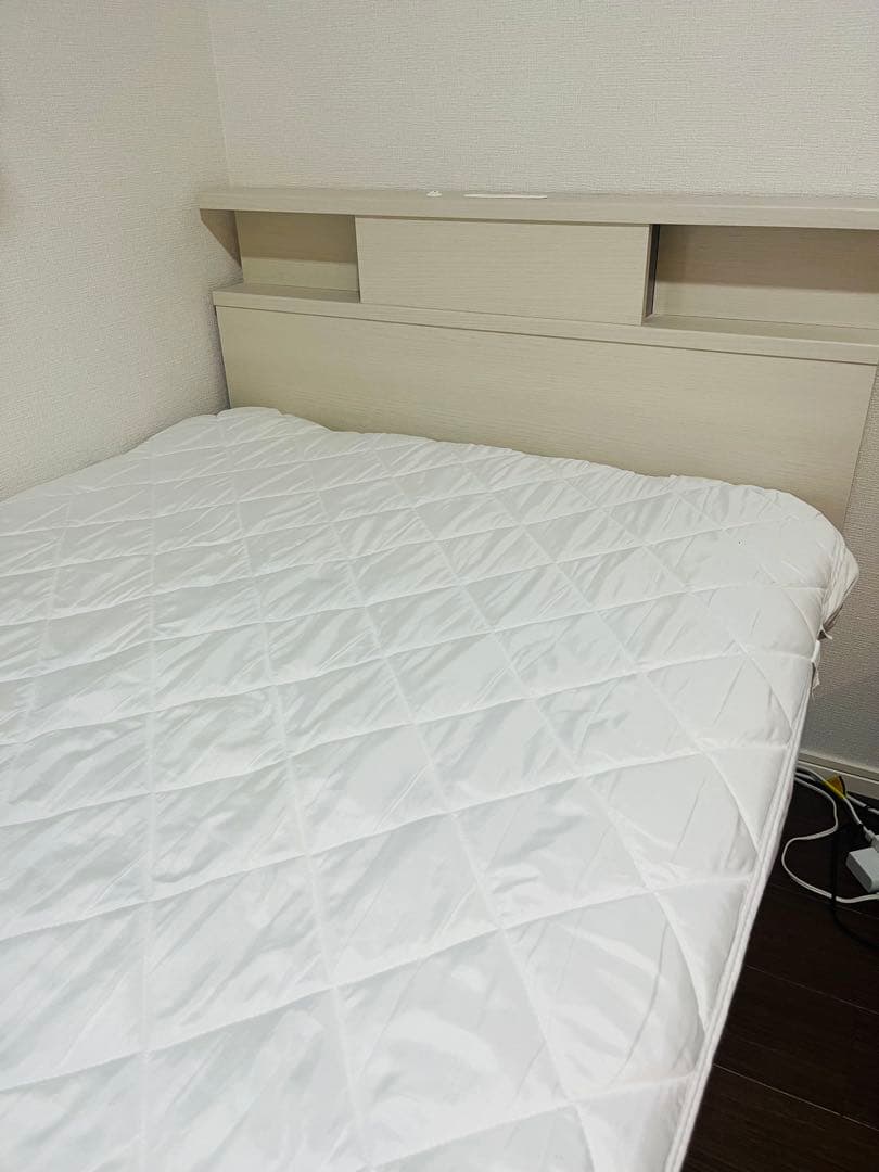 【美品】ニトリ チェストベッド ジオ 白