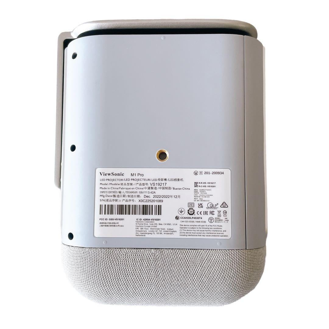 【美品】View Sonic M1 Pro LEDモバイルプロジェクター