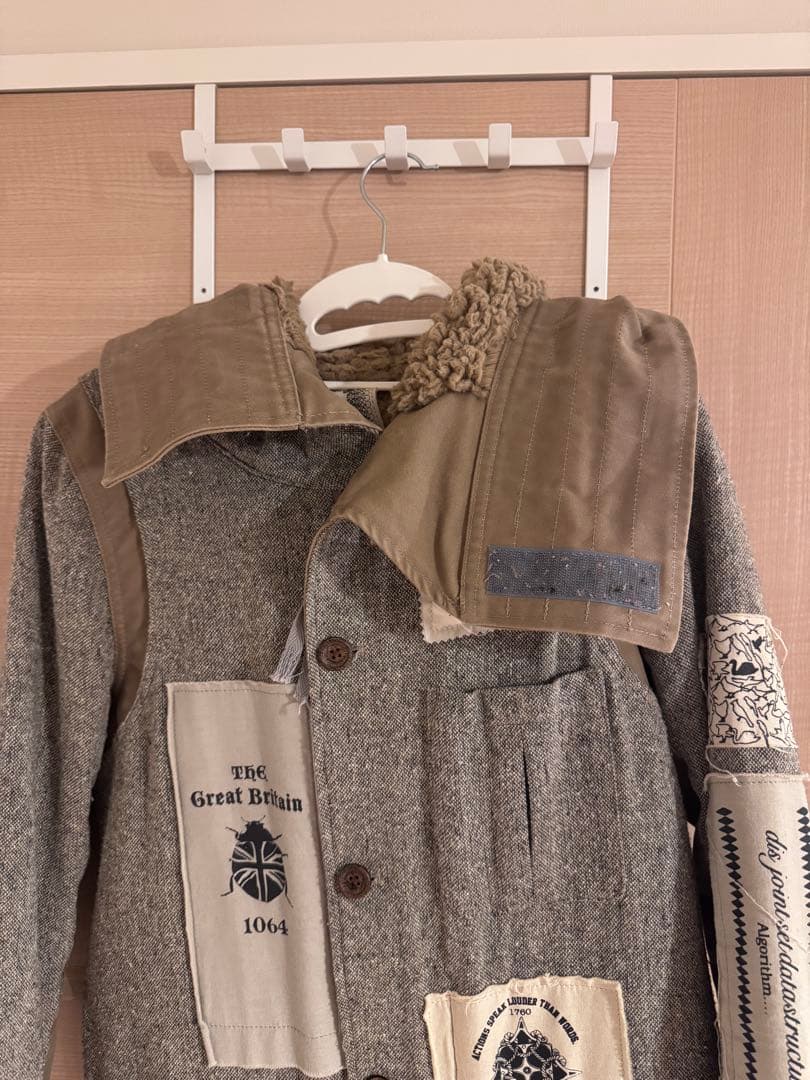 値下げ　パッチグラフモッズコート（And A × DO-LE PROJECT）