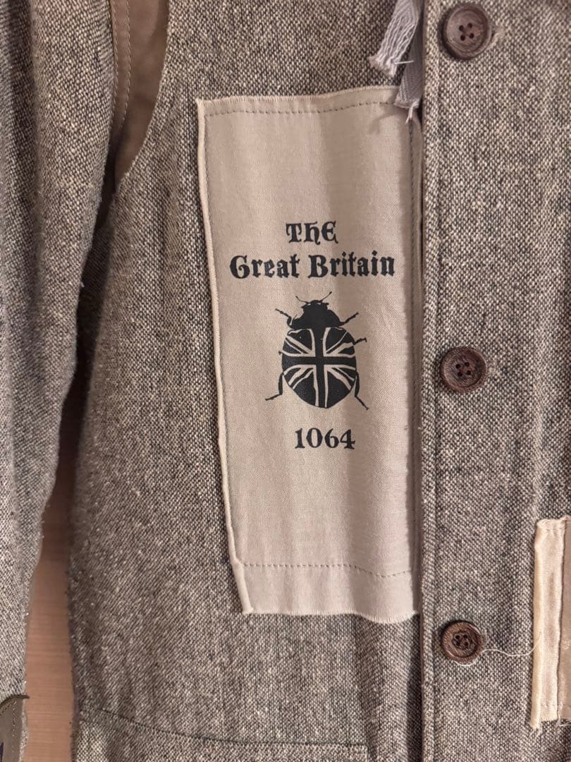 値下げ　パッチグラフモッズコート（And A × DO-LE PROJECT）