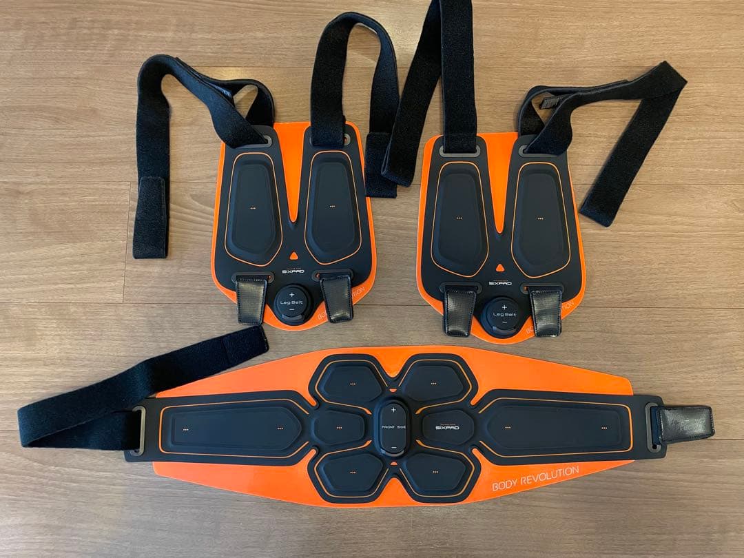 SIXPAD/シックスパッド/アブズベルト/レッグベルト/