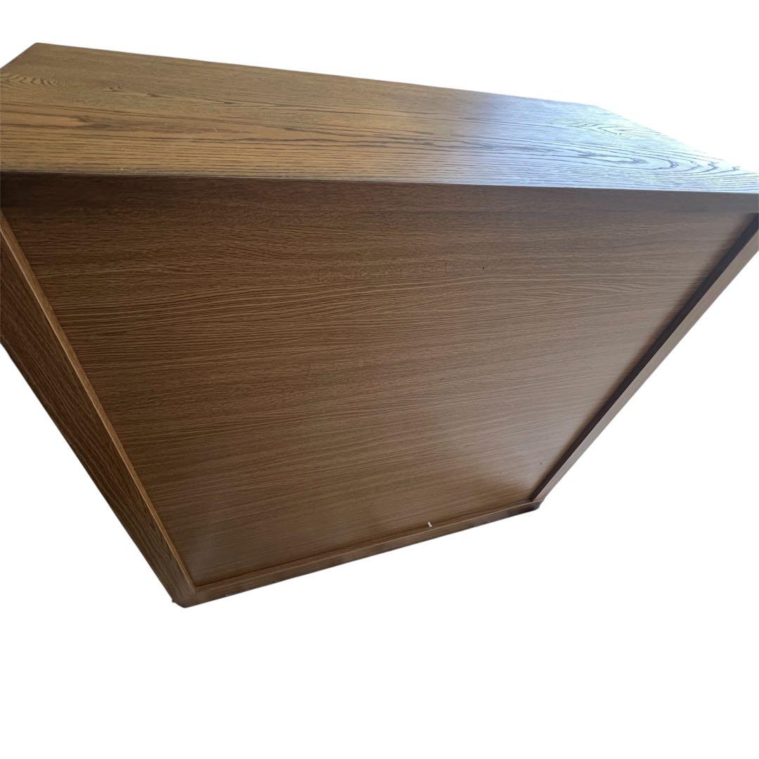 Elverson エルバーソンガラスキャビネットS 引き出し付き