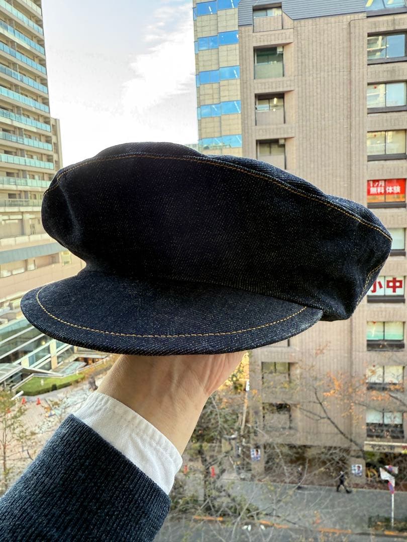 希少 美品　♡ Dior キャスケット　デニム　帽子　58サイズ