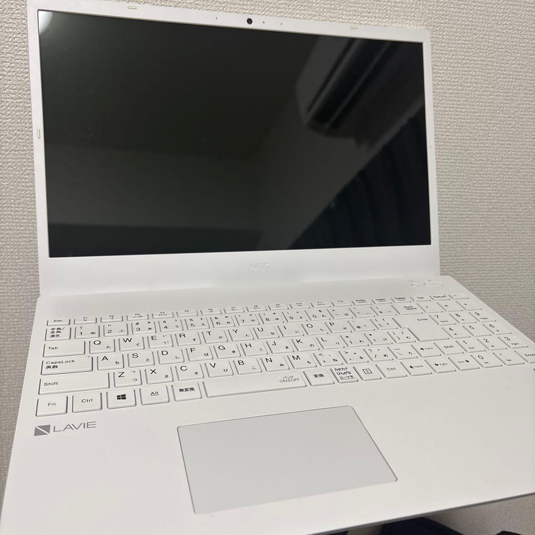 LAVIE パールホワイト ノートPC 保証書・説明書・パソコンバッグ付