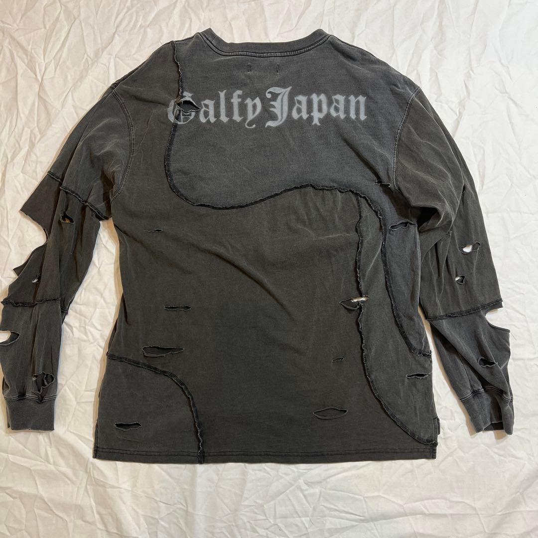 ガルフィー GALFY ロンT ツギハギ　ゾンビtシャツ L
