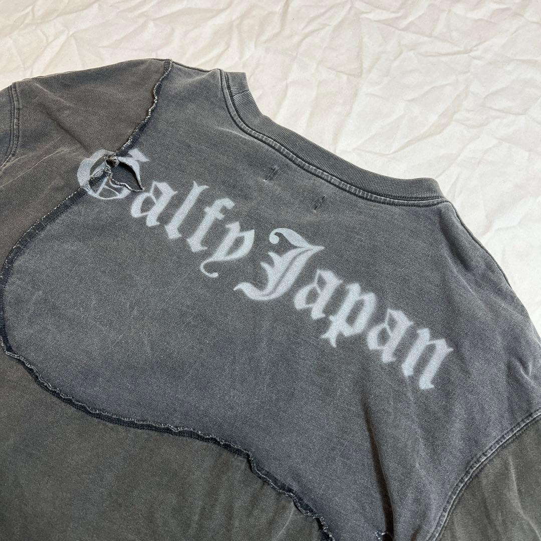 ガルフィー GALFY ロンT ツギハギ　ゾンビtシャツ L