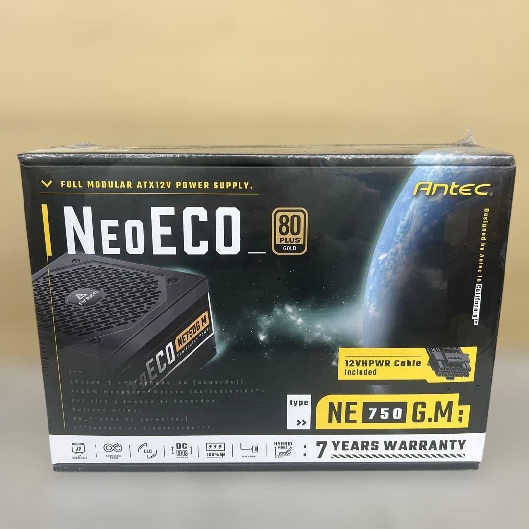 602002 ANTEC 80PLUS 電源ユニット「NE750G M 」
