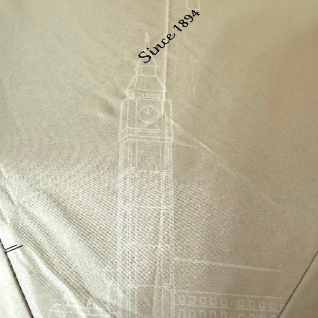 ★新品★DAKS　ダックス　晴雨兼用　折りたたみ　日傘　1級遮光　軽量　街並み