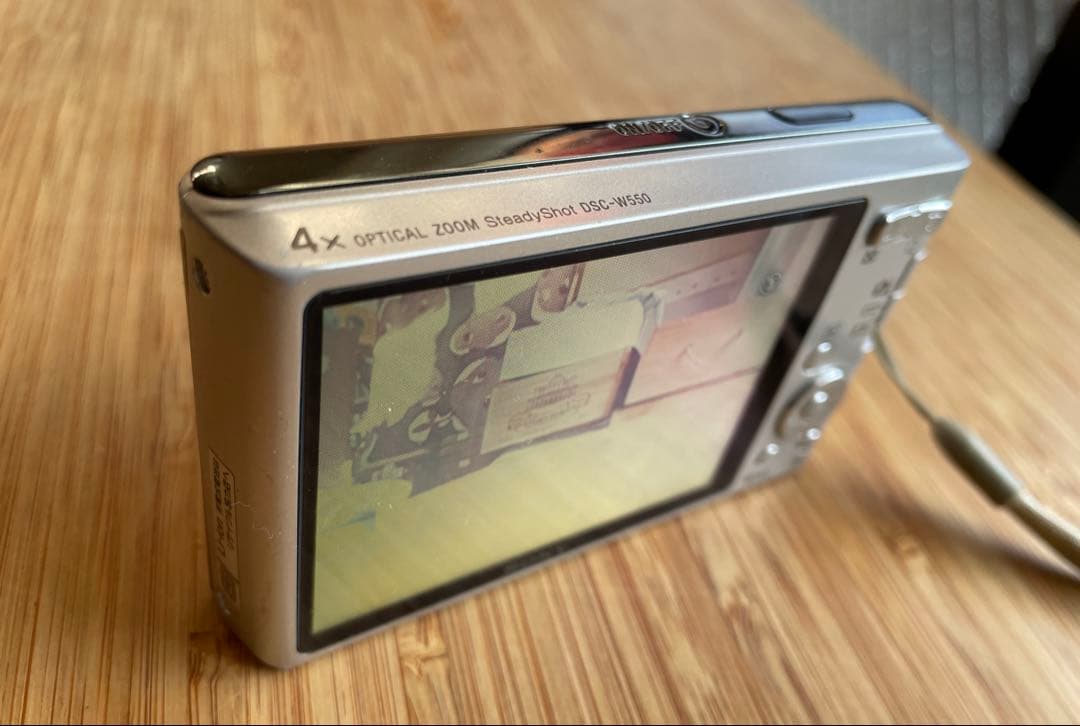 【動作確認済み】SONY Cyber-shot W550