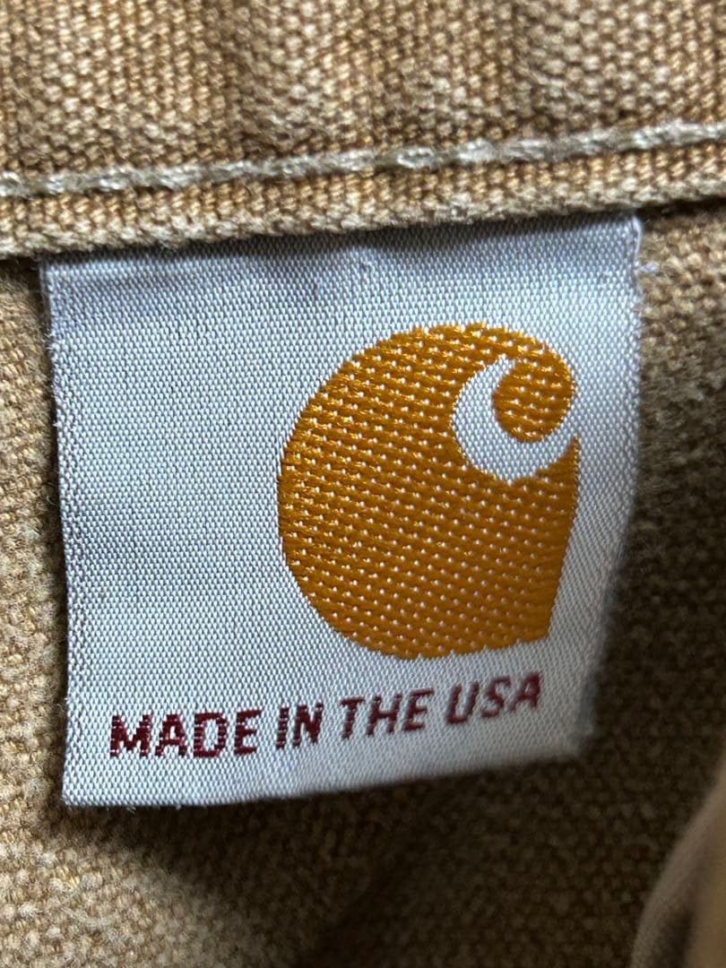 スペシャルCarhartt ダブルニー　ベージュ リペア