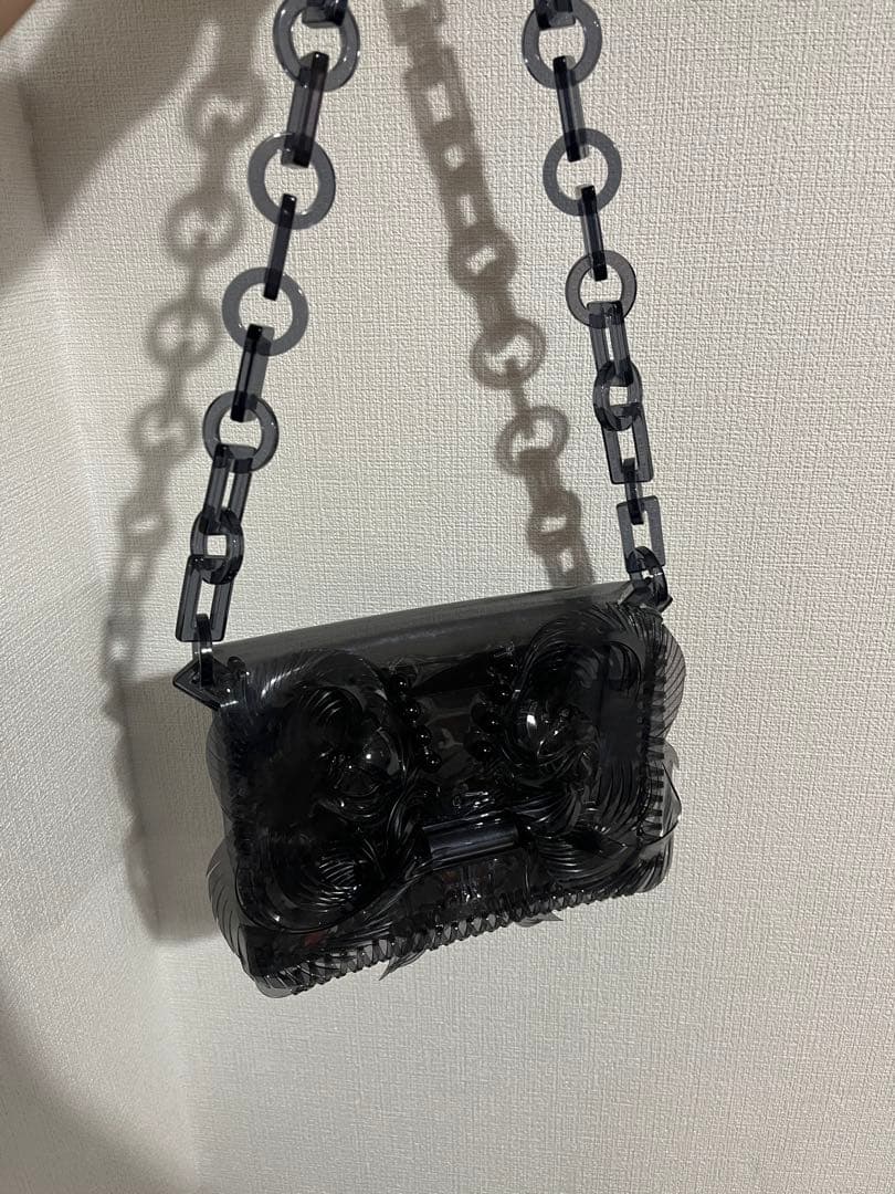 Mame Kurogouchi PVCチェーン ショルダー バッグ