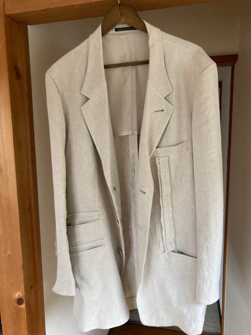 ワイズフォーメン （yohji yamamoto）リネンジャケット